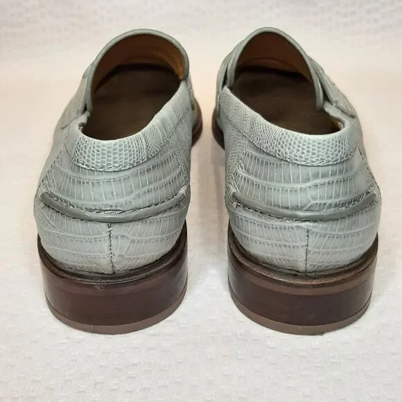 Franco Sarto Loafers Beige Women Size 7M Heeled Shoes IRENA Almond Pointed Toe - Picture 6 of 9